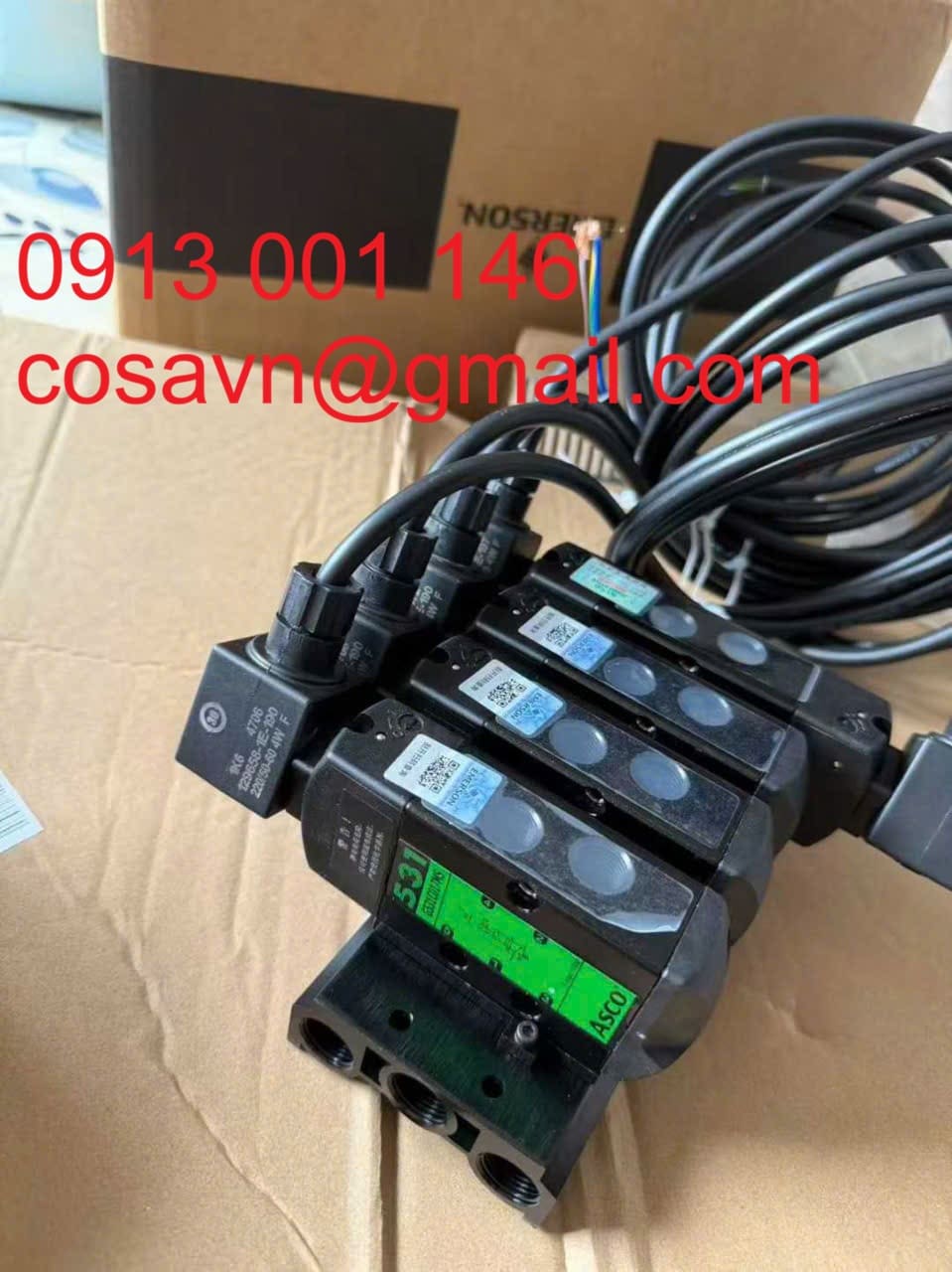 Van điện từ ASCO Series 531 SCG531C001MS SCG531C001MS